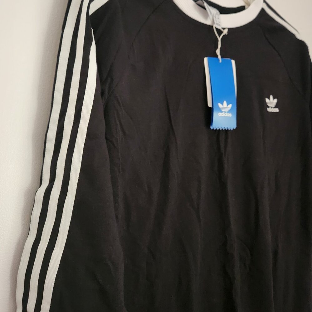 Adidas Ahtleisure Dress NWT Womens XL Stripes on Sleeve - Picture 2 of 11